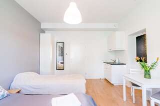 Апартаменты Haffnera 70 Сопот Стандартный двухместный номер с 1 кроватью или 2 отдельными кроватями-11