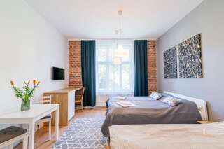 Апартаменты Haffnera 70 Сопот Стандартный двухместный номер с 1 кроватью или 2 отдельными кроватями-19
